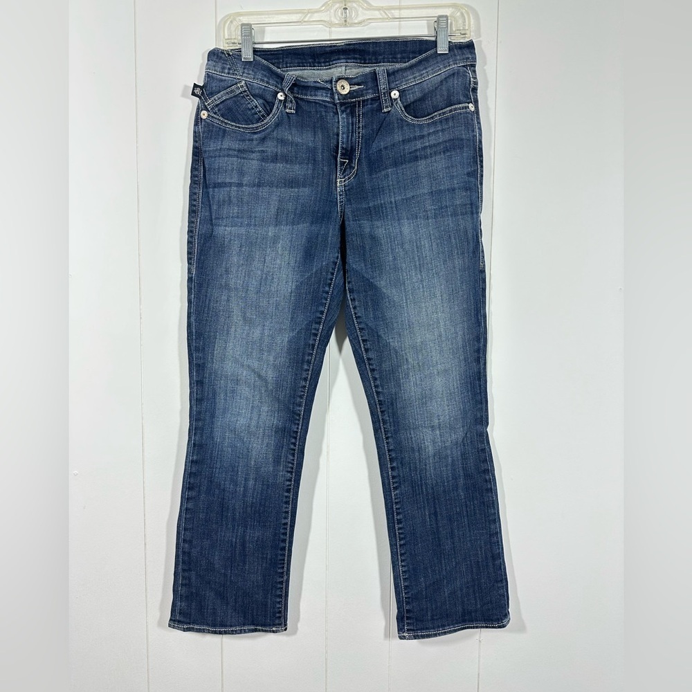 Rock & Republic Womens Sz 10 Kendall Capri Cropped Denim Jeans Capris